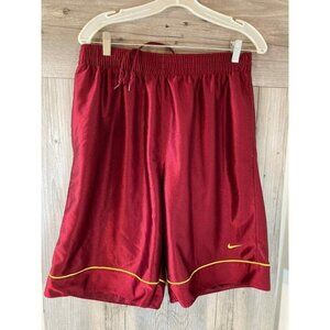 Nike Shorts Mens Maroon/Gold - Size L